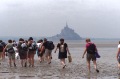 Traversée de la baie du mont saint michel